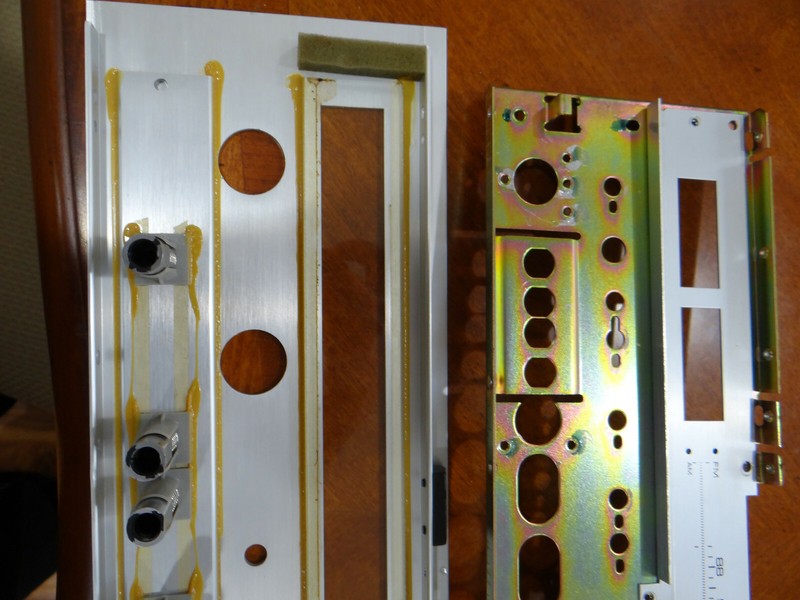 YAMAHA CR 620 FRONT FACE PLATE TUNER GLASS & BUTTONS & DIAL PLATE & MORE gallery