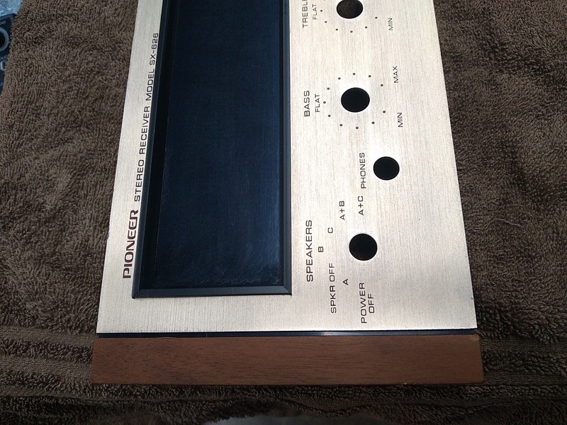 Rare Champagne Color faceplate Pioneer SX-626 Stereo Receiver gallery