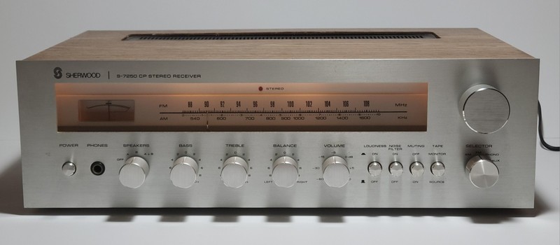 Sherwood S-7250 CP AM/FM Stereo Receiver gallery