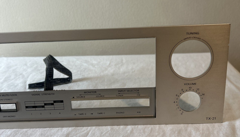 Onkyo TX-21 Faceplate gallery