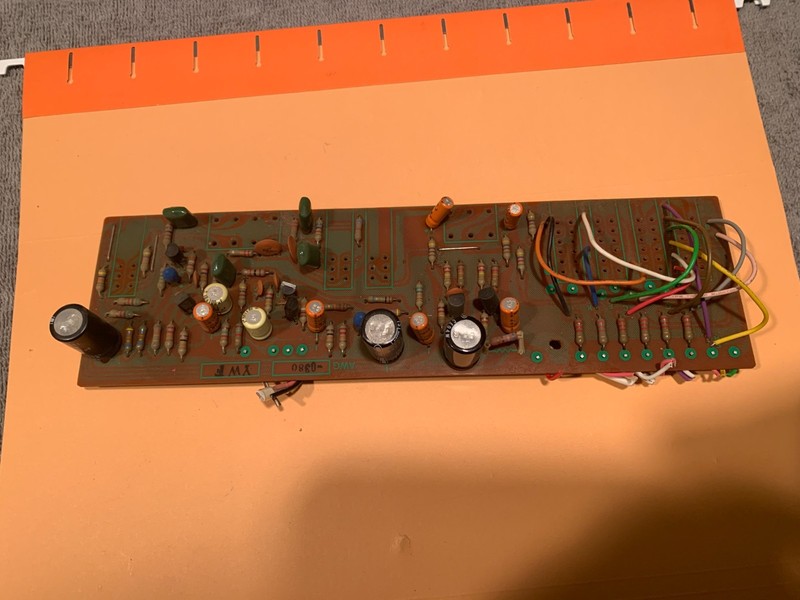 Pioneer SX-950 Stereo Receiver Parting Out – Flat Amplifier Assembly AWG-038