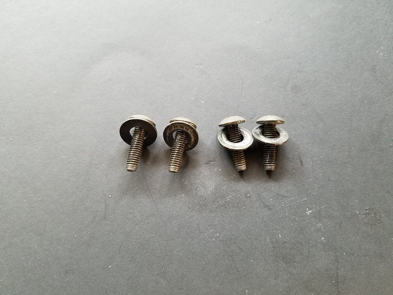 4 Original Wood Case Screws for a Nikko 5055 Receiver