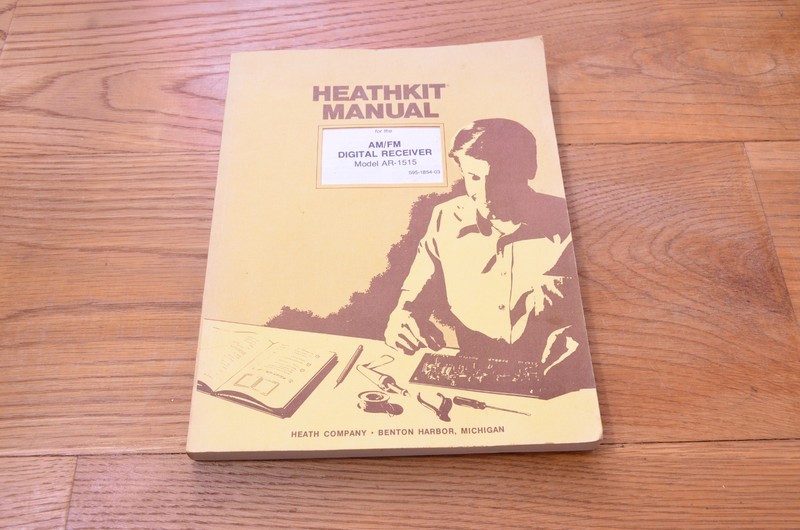 Heathkit AR-1515 receiver restoration kit service recap capacitor fix rebuild gallery