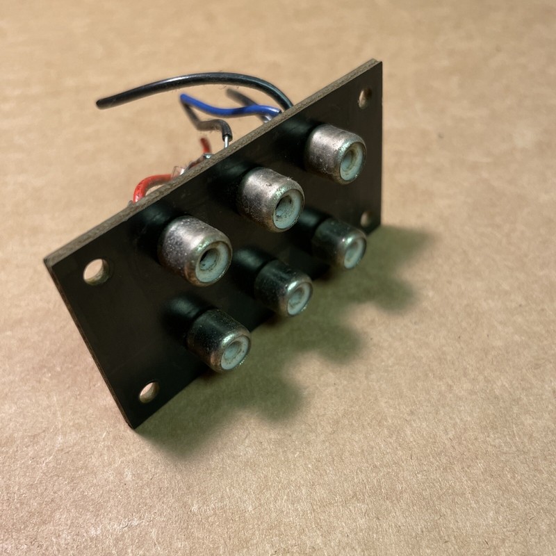 Sansui 5000A Genuine Parts: 2 Sets of RCA Jacks gallery