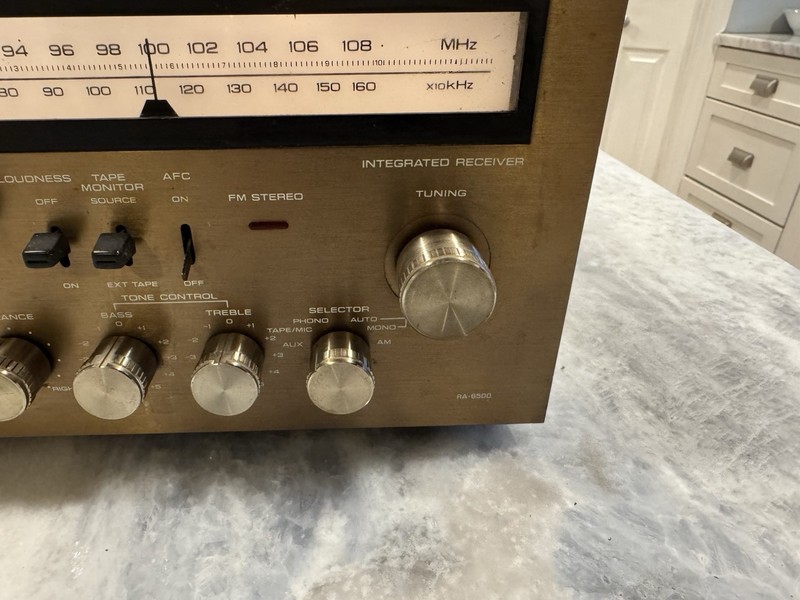 Panasonic RA-6500 Vintage AM/FM Stereo Integrated Receiver *Read Description* gallery