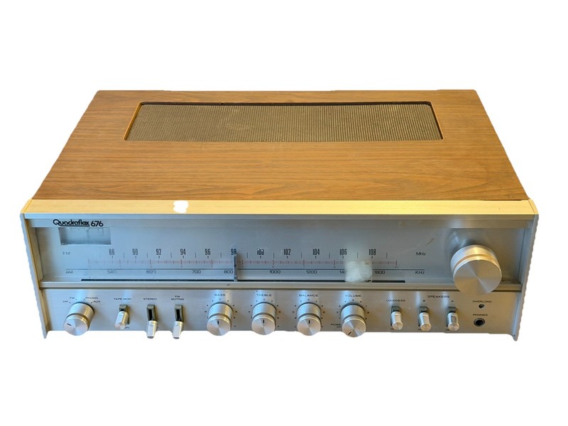 VINTAGE QUADRAFLEX 676 stereo receiver 18 watts