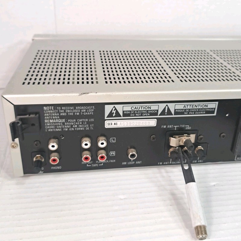Technics SA-210 Vintage 1980's Quartz Synthesizer FM/AM Stereo Receiver Tested gallery