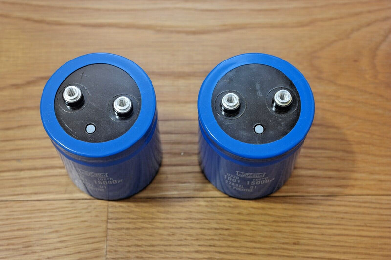 Bose 1801 amp power filter replacement caps capacitors gallery