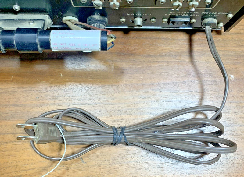 Vintage KENWOOD TK-88 Stereo Receiver Made In Japan Turns On Works Tested gallery