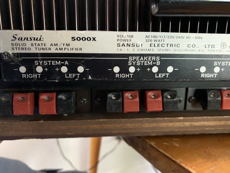 Sansui 5000X Solid State AM/FM Stereo Receiver Tuner Amplifier gallery