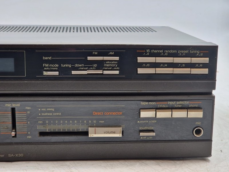 Technics SA-X30 FM/AM Stereo Receiver - Working, No Accessories gallery