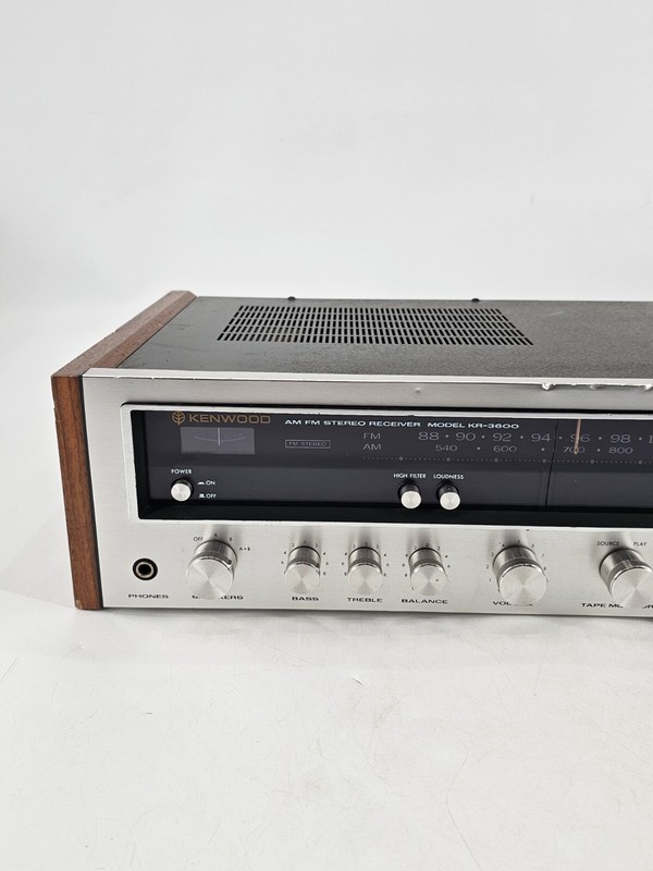 KENWOOD KR-3600 AM/FM STEREO RECEIVER gallery