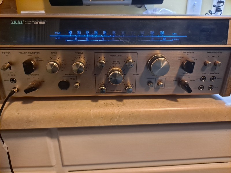 Akai AS-960 Vintage Quadraphonic 4-Channel Receiver
