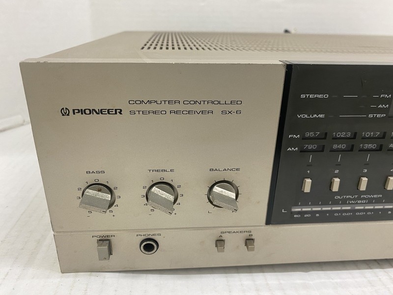 Vintage Pioneer SX-6 AM/FM Stereo Receiver gallery