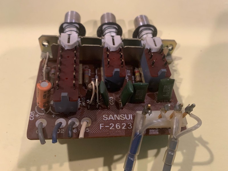 Sansui 9090DB 8080DB Stereo Receiver Parting Out - F-2623 Filter Circuit Board gallery