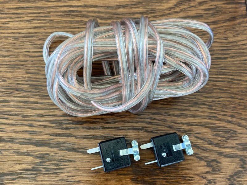 2 New Pioneer Speaker Plug Replacements w/ two 8' 16-gauge Wires Included