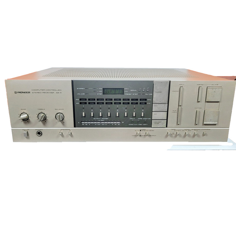 Pioneer SX-6 Computer Controlled Stereo Receiver Vintage Made In Japan WORKING