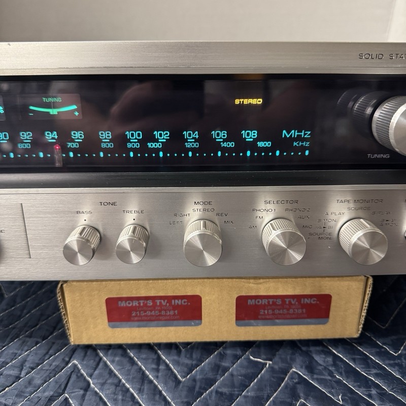 KENWOOD KR-6020 VINTAGE AM/FM STEREO RECEIVER - SERVICED - CLEANED - TESTED gallery