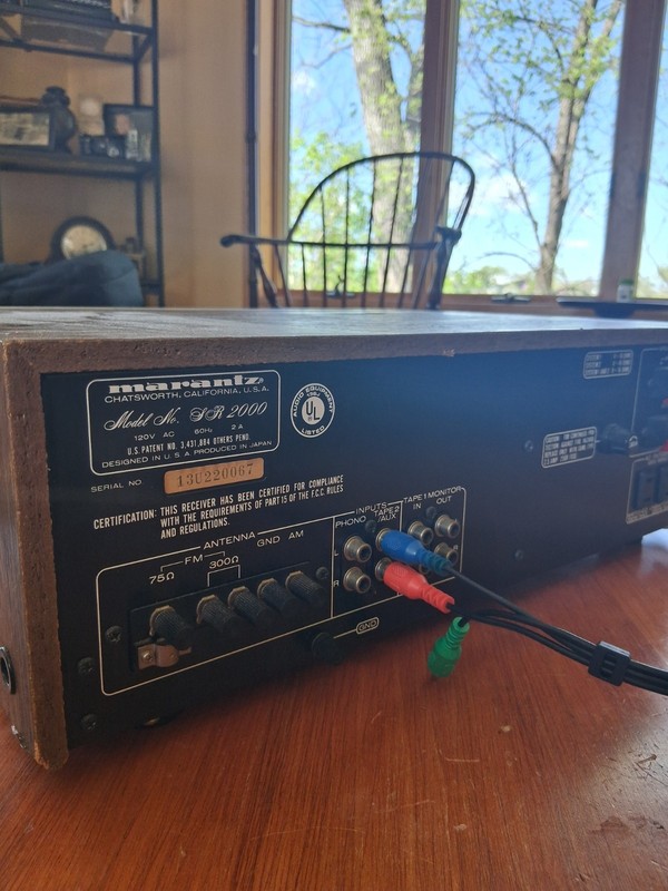 Marantz SR 2000 Stereophonic Stereo Receiver Amplifier. Watch Video gallery