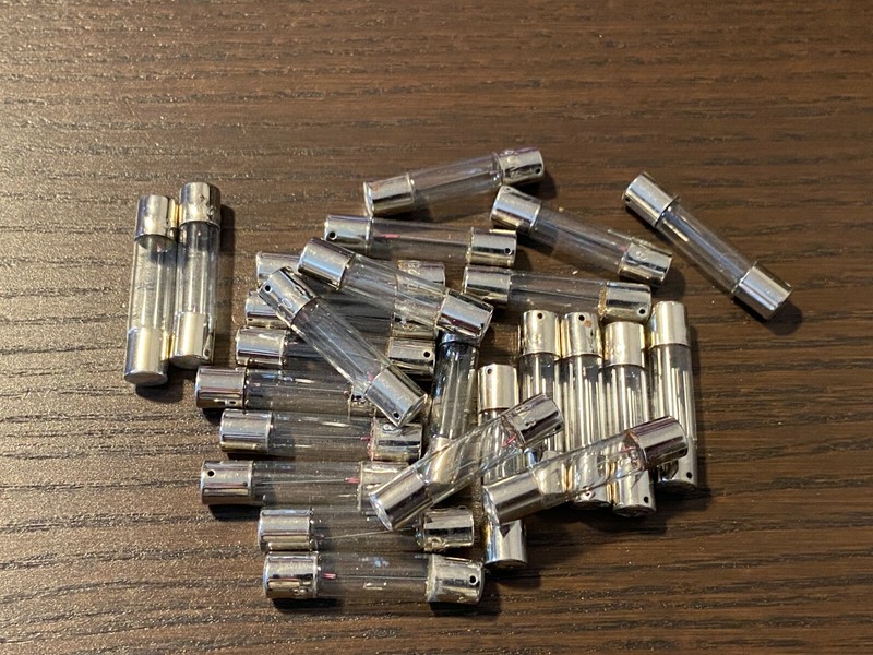 25 New Warm White 8V 200ma Fuse Lamp Light Bulbs ORIGINAL Marantz Sansui