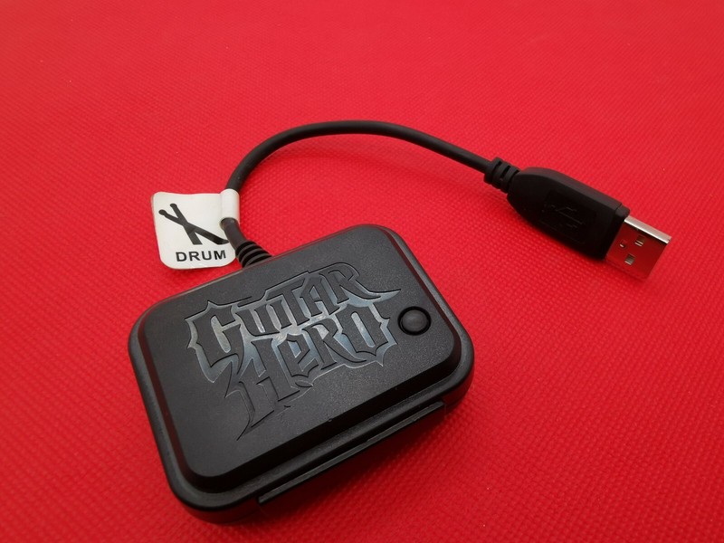 Guitar Hero World Tour Wireless Drum Kit Receiver Dongle for PS2 & PS3 Drums