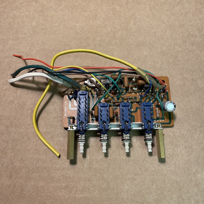Kenwood Model Eleven: Control Board X13-2430-80 w/ Tone Loudness Mono FM/Muting
