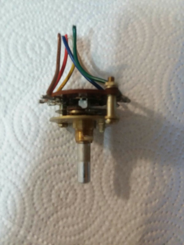Vintage Yamaha Natural Sound Cr-600 speaker selector switch