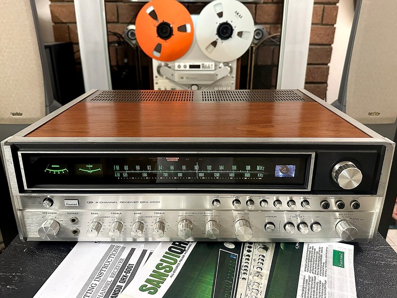 Sansui QRX-6001 MONSTER Quadraphonic/Stereo AM/FM Reveiver + 30-Day Guarantee gallery