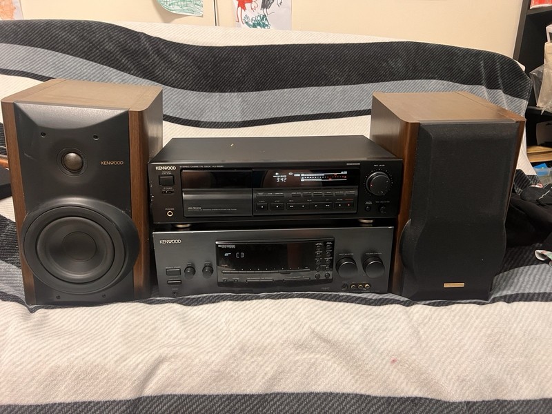 Kenwood Kr-v9080 Receiver Stereo Vintage Old School Tested Used Good Condition gallery