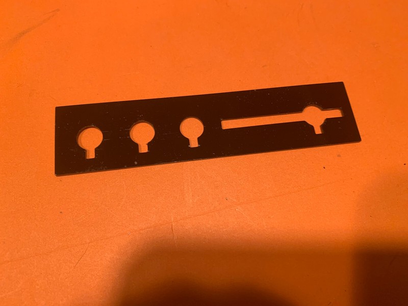 Kenwood KR-5200 Stereo Receiver Parting Out Faceplate Insert