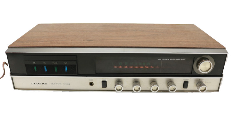 Vintage Lloyd's Solid State AM/FM Multiplex Stereo Receiver Model# 1B86-07A gallery