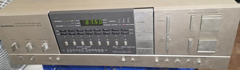 Vintage Pioneer SX-6 Stereo Receiver gallery