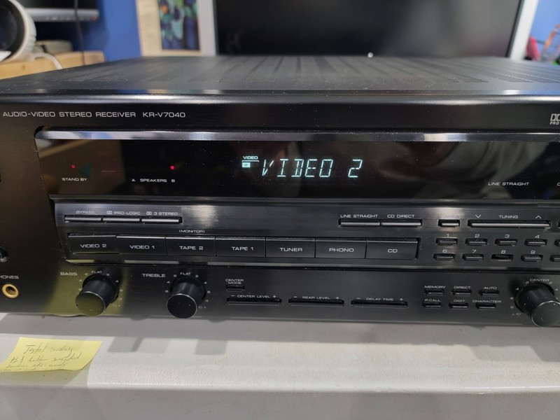 Vintage Kenwood KR V7040 Stereo Receiver No Remote Fully Tested gallery