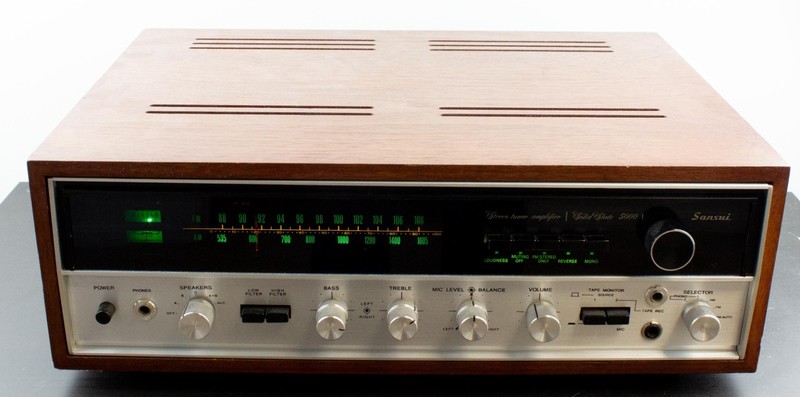 Sansui 5000X Vintage Receiver – Fully Serviced – Exceptional Condition
