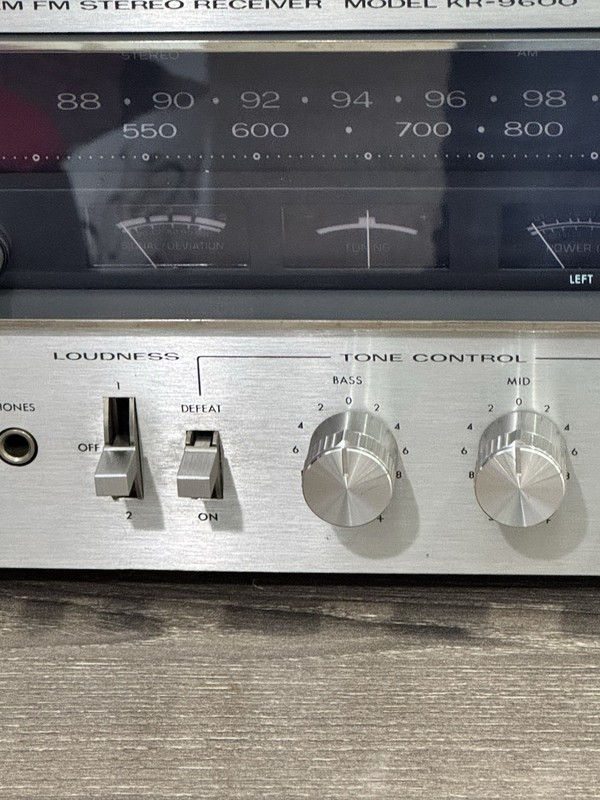 Vintage Kenwood KR-9600 Stereo AM/FM Receiver 160 WPC gallery