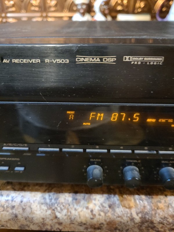 vintage YAMAHA natural sound stereo AV receiver R-V503 UNTESTED gallery