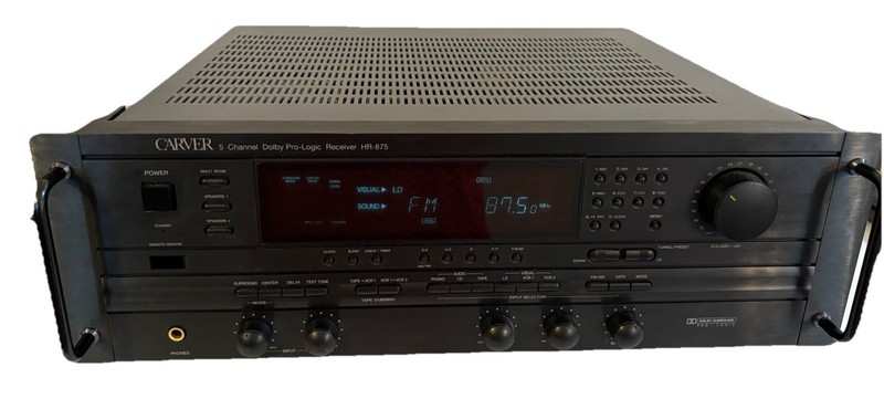 Vintage Carver HR-875 Stereo High-End Receiver AM/FM Home Audio Dolby Surround gallery
