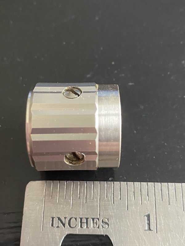 SANSUI QR-4500 FRONT SPEAKER KNOB - VINTAGE RECEIVER PART ONLY gallery