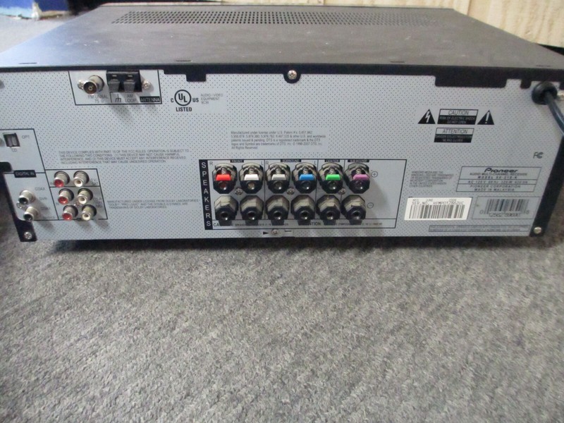 Pioneer SX-218 K Receiver Multi Channel 80 watts x 6 - FOR PARTS gallery