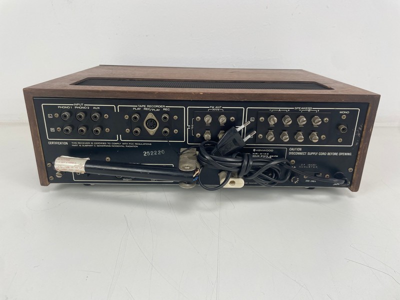 Kenwood - KR4140 - Stereo Receiver - Serviced (LED Installed/Recapped) gallery