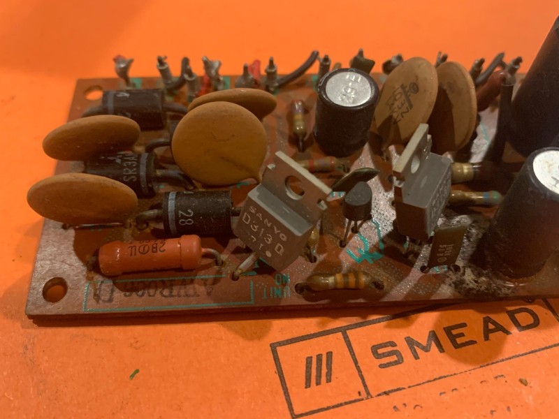 Pioneer SX 626 Stereo Receiver Parting Out - Power Supply Circuit AWR-029-A gallery