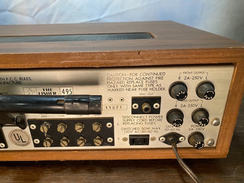 Vintage The Fisher 495 Receiver gallery