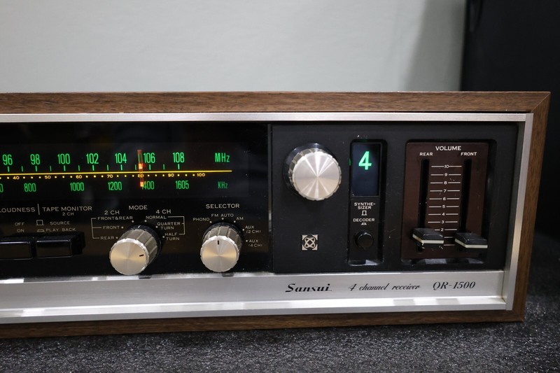 Vintage Sansui 4-Channel Receiver QR-1500- Tested - Dut's Deals gallery
