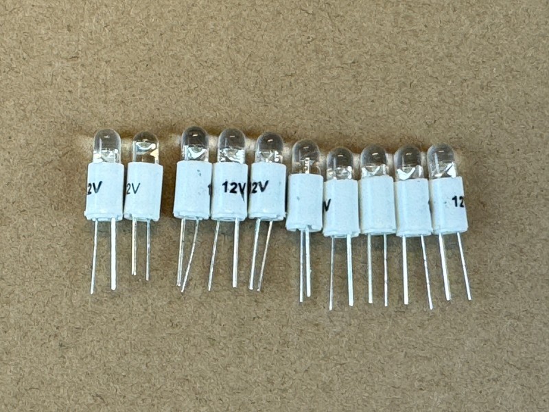 10 New Marantz 12v White LED Bi-Pin Lamps Bulb Stereo Beacon 2235B 2240 B 2250 B