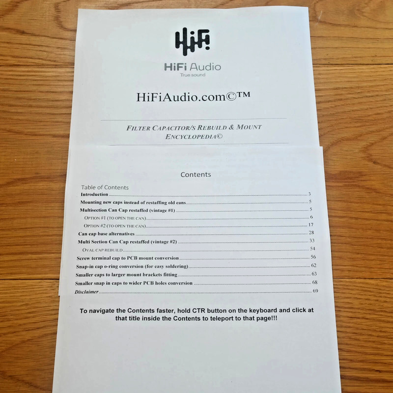 Technics SA-TX30 capacitor restoration kit repair recap upgrade rebuild gallery