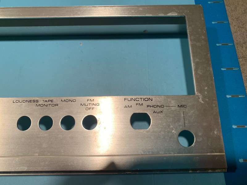 PIONEER SX-434 Stereo Receiver Parting Out Faceplate gallery