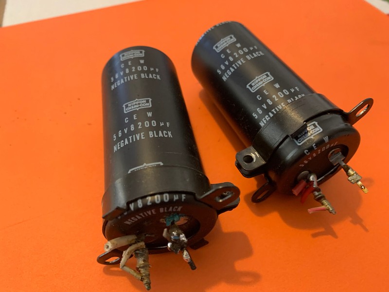 Kenwood KR-6600 Stereo Receiver Parting Out Filter Capacitors gallery