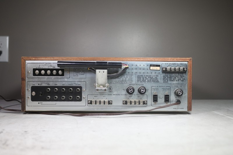 Vintage MCS 3222 Stereo Receiver Silver Face Tested Working JC Penney gallery