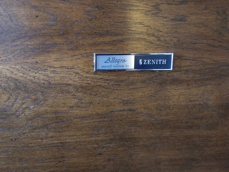zenith allegro sound system gallery