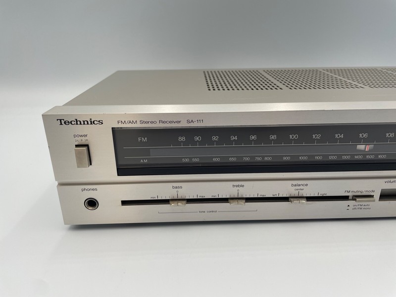 Vintage Technics SA-111 FM/AM Stereo Receiver | Tested & Working gallery